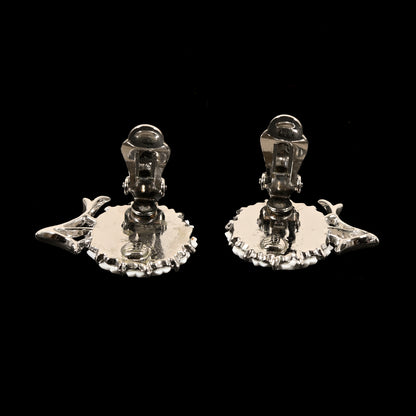Vintage Crown Trifari White Daisy — Matching Set: Clip-On Earrings, Bracelet & Necklace